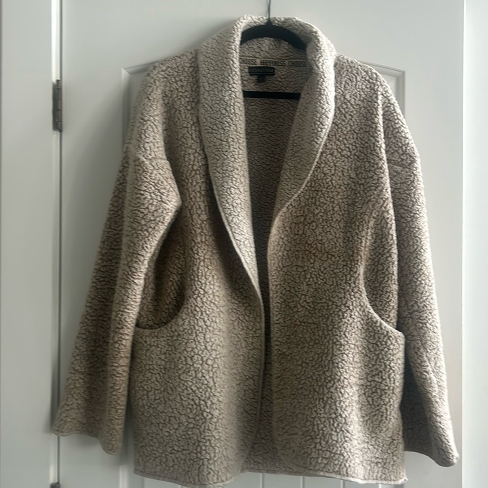 PJ Salvage size medium Cozy Sherpa jacket